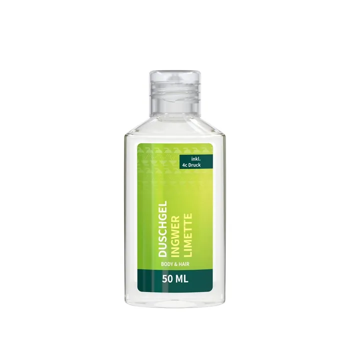 Gel Douche Gingembre-Citron Vert, 50 ml, Body Label