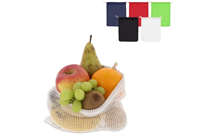 Reusable food bag OEKO-TEX® cotton 25x30cm