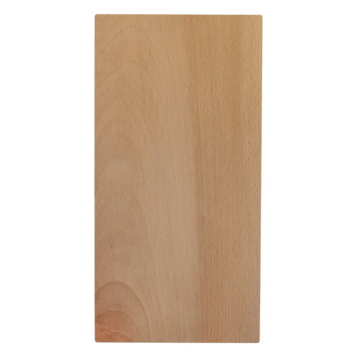 Plank rechthoekig beuken 29x15 cm