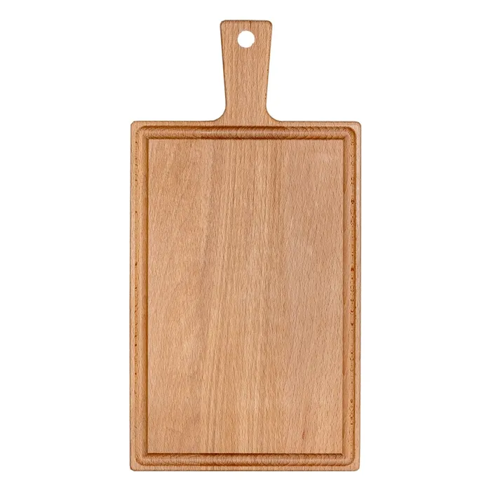 Plank met handvat beuken 33x16cm