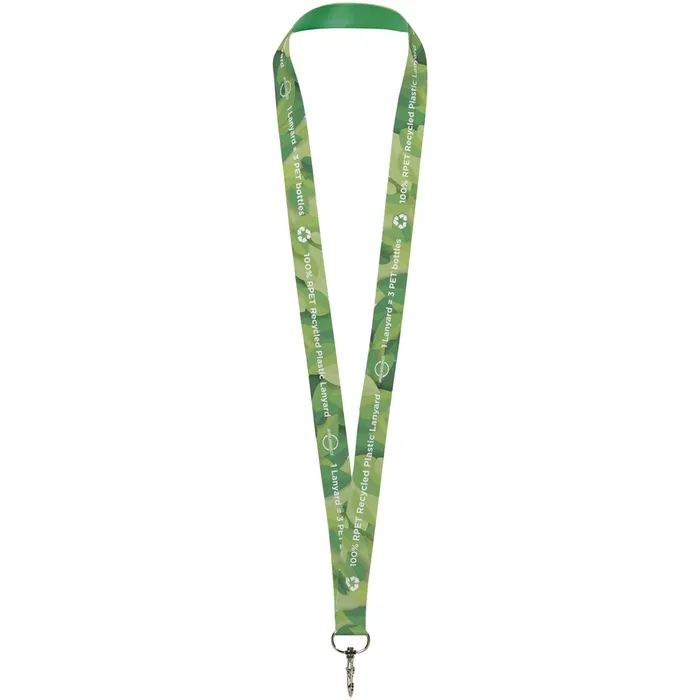 Lana recycled PET lanyard