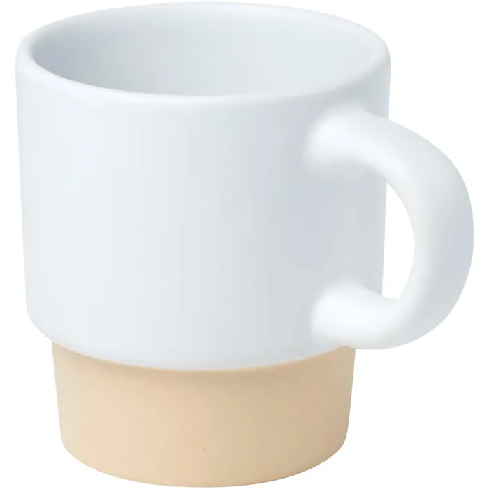 Tasse à espresso empilable Olympia de 130 ml avec fond en argile