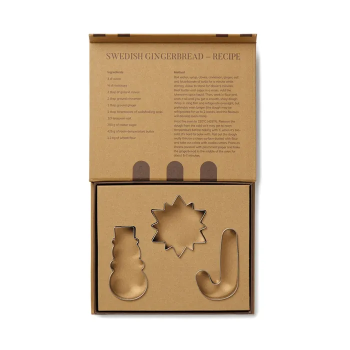 VINGA Classic cookie cutter 3-piece set