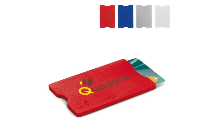 Porte-cartes bancaire anti-RFID (étui en plastique rigide)