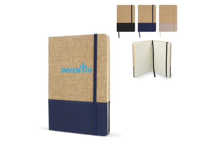 Carnet de notes en jute R-PET