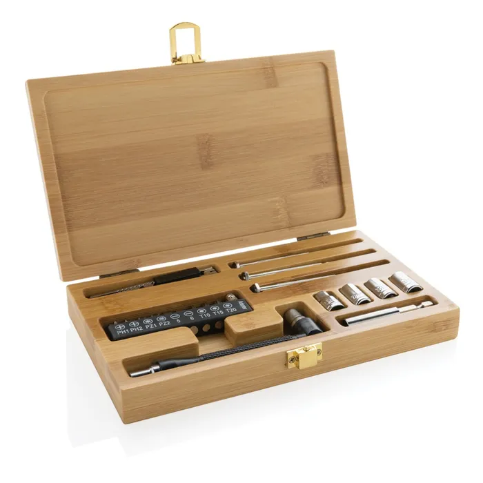 Carvine 21 pcs bamboo tool set