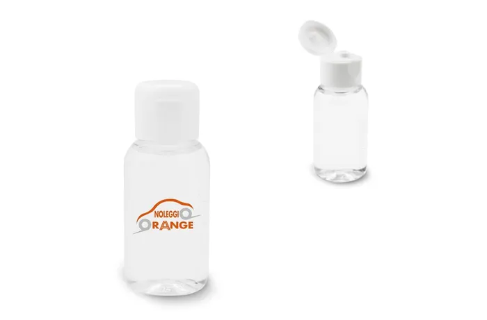 Flacon lotion hydroalcoolique pour les mains. Fabrication Europe 50ml