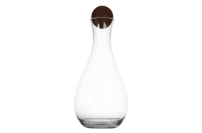 Sagaform Nature Carafe à vin avec bouchon en liège 2 liter