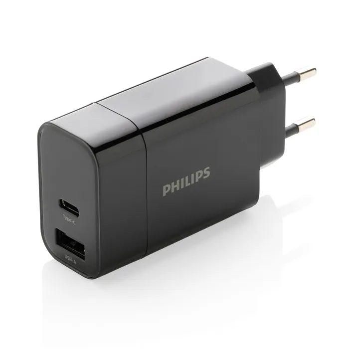 Philips 30W snellader met dual output en PD