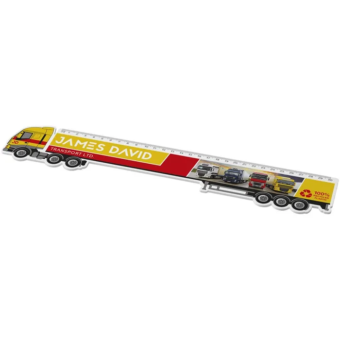 Tait 30cm lorry-shaped  ruler