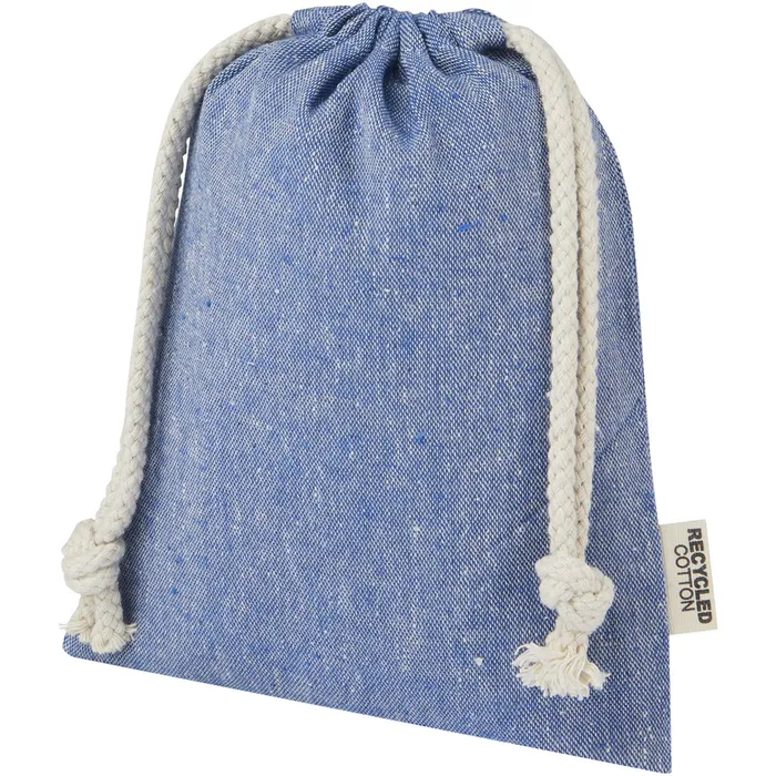 Petit sac cadeau Pheebs en coton recyclé  150 g/m² de 0,5 L