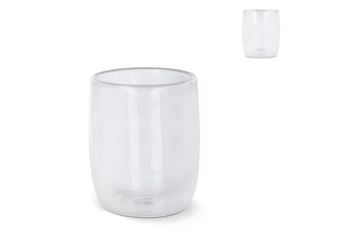 Double wall coffee glass Marian 230 ml