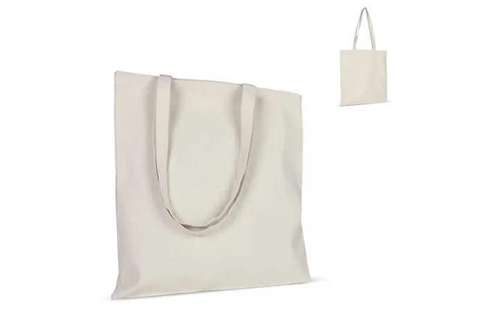 Bag OEKO-TEX® nature long 220g/m² 38x42 cm