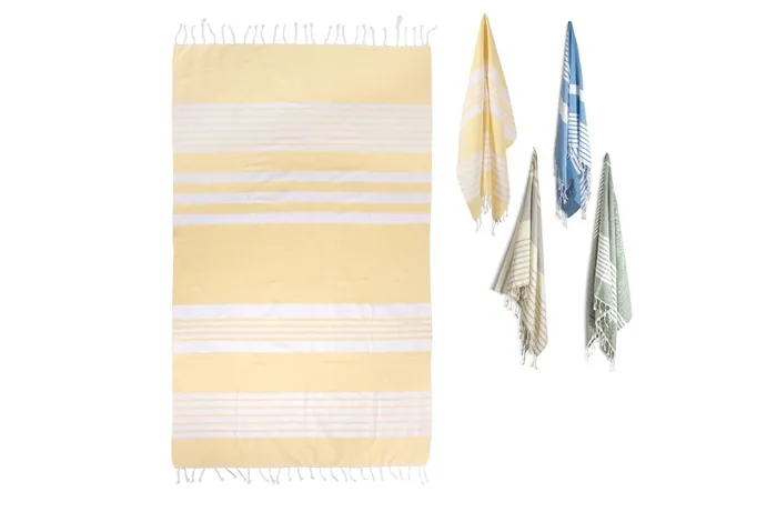 Sagaform Ella Hamam Towel organic cotton 90x170cm