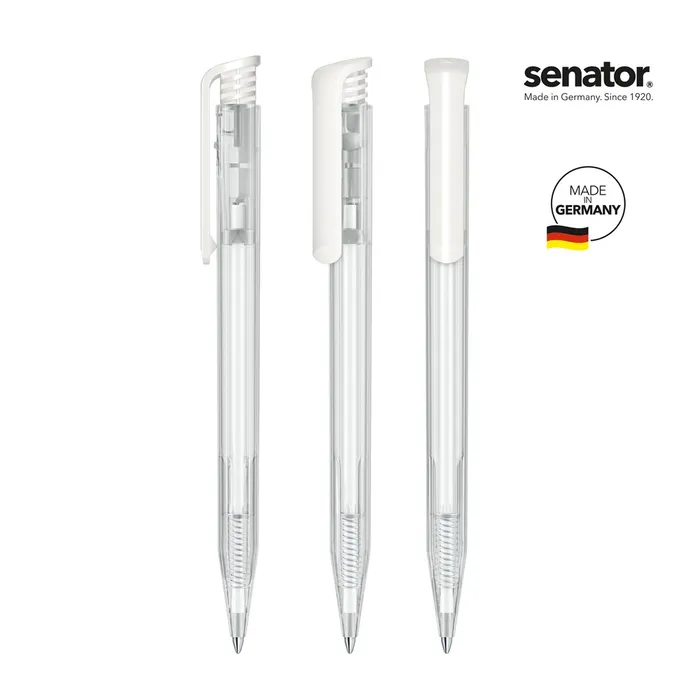 Senator® Super Hit Clear retractable pen