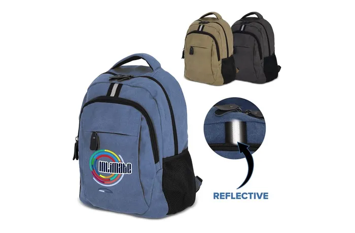 Recycled Canvas backpack GRS