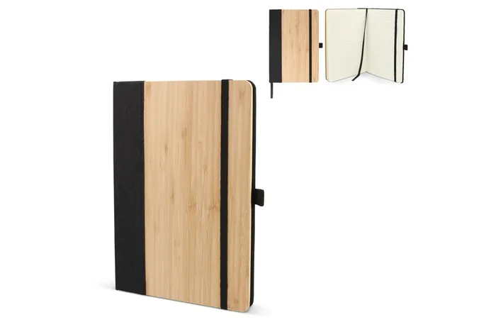 Notebook bamboo & R-PET A5