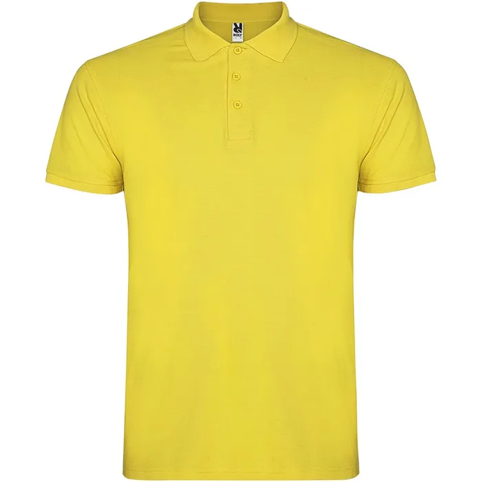 Star short sleeve kids polo