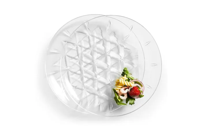 Sagaform Acryl picnic big plate set of 2 Ø26cm