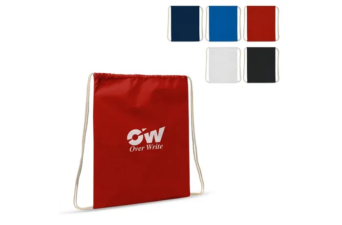 Drawstring bag cotton OEKO-TEX® 140g/m² 35x45cm