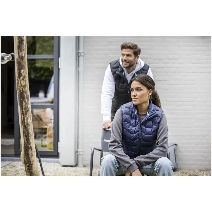 Bodywarmer duvet isotherme Epidote recyclé certifié GRS pour femme