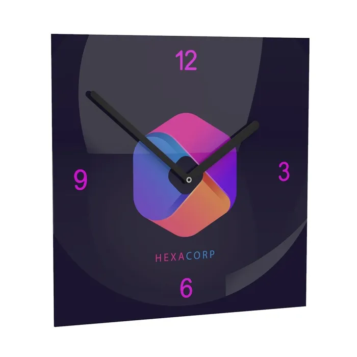 Horloge murale Horae Premium (Carré 240 mm)