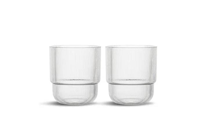 Billi waterglas 400 ml set van 2