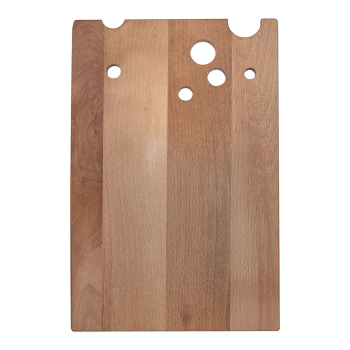 Cutting board hole cheese beech 30x20 cm