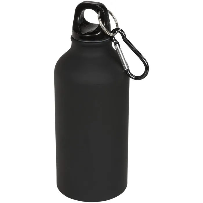 Bouteille sport mat 400ml avec mousqueton Oregon