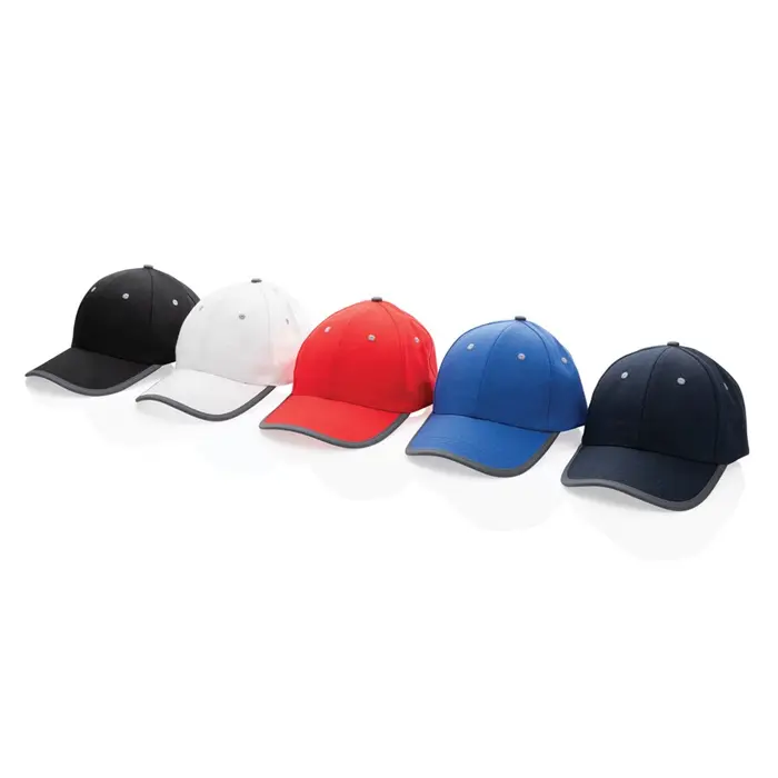 Brushed rcotton 6 panel contrast cap 280gr