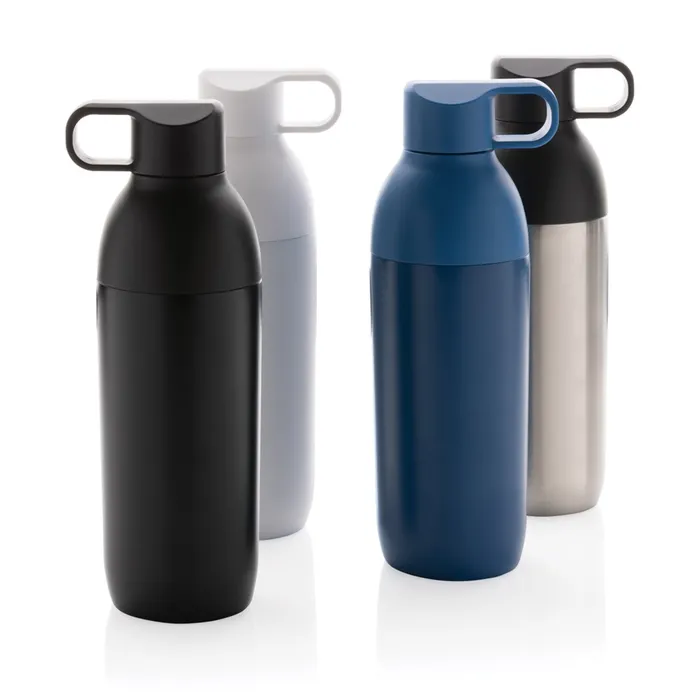 Flow  recycled stainless steel vacuum bottle