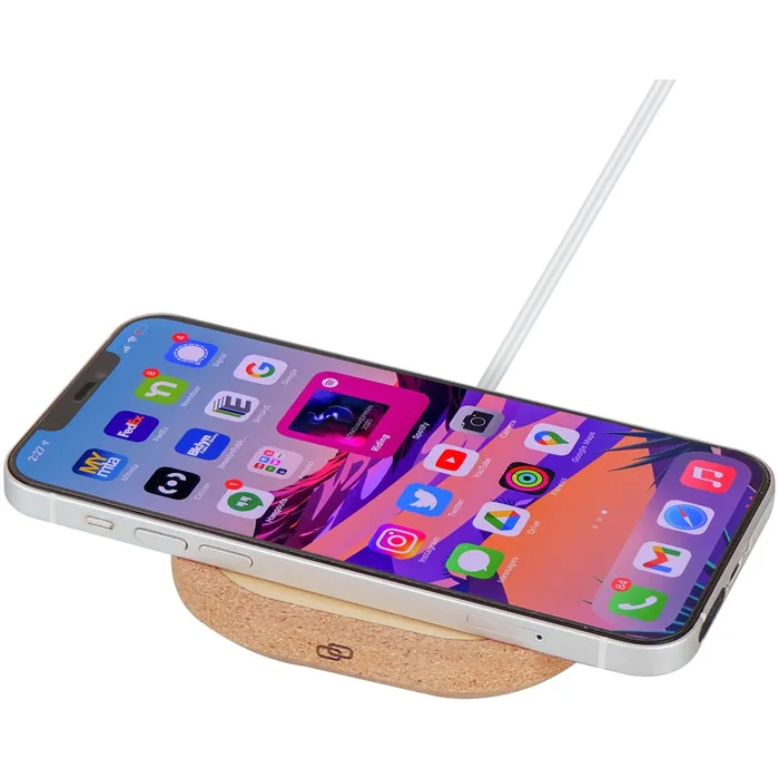 Cerris 15W cork wireless charging pad