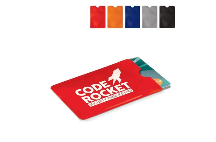 Porte-cartes bancaire anti-RFID souple