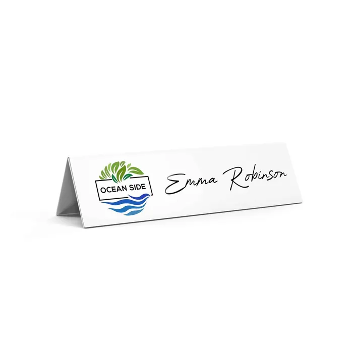 Table Name Plate Whiteboard 210 x 60 mm