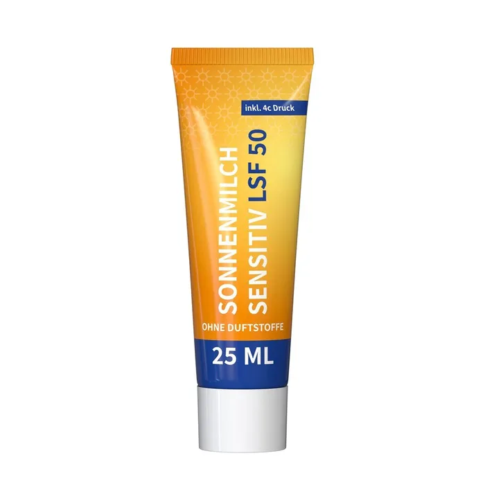 Lait solaire sensible FPS 50, tube de 25 ml