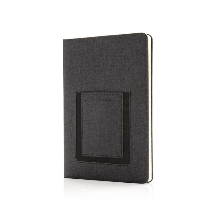 Carnet de notes A5 avec pochette téléphone