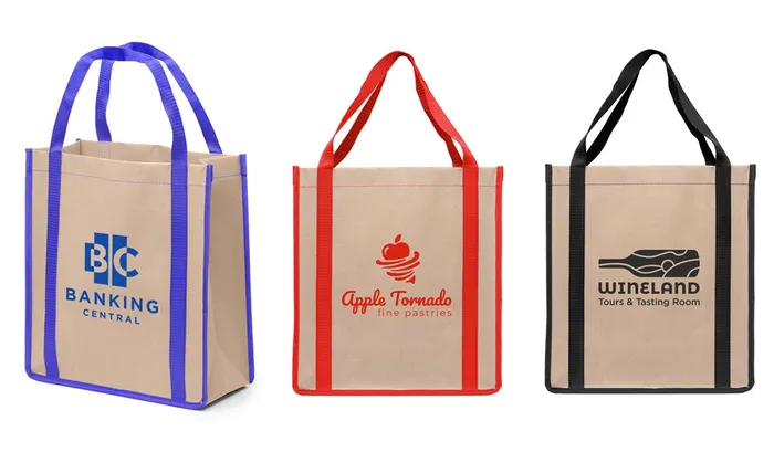 Vancouver - Eco Kraft Paper Tote Bag