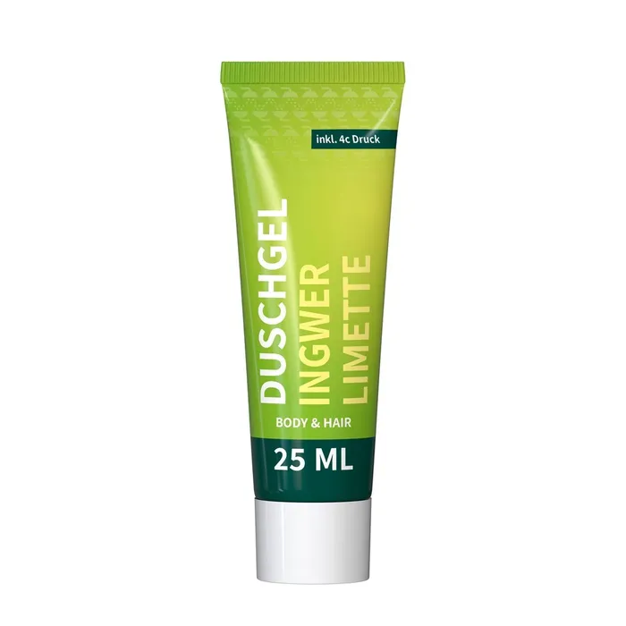 Gel Douche Gingembre-Citron Vert, Tube de 25 ml