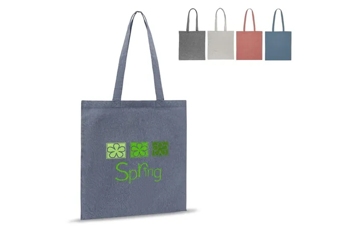 Sac shopping en coton recyclé 38X42 cm