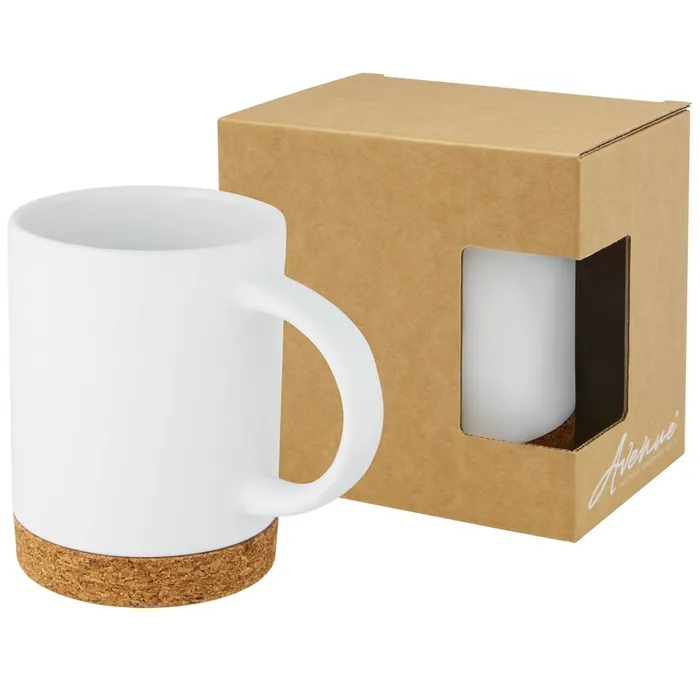 Tasse Neiva de 425 ml en céramique avec base en liège