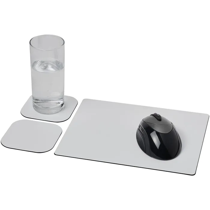 Brite-Mat® mouse mat and coaster set combo 3