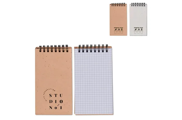 Seed paper adhesive notes set