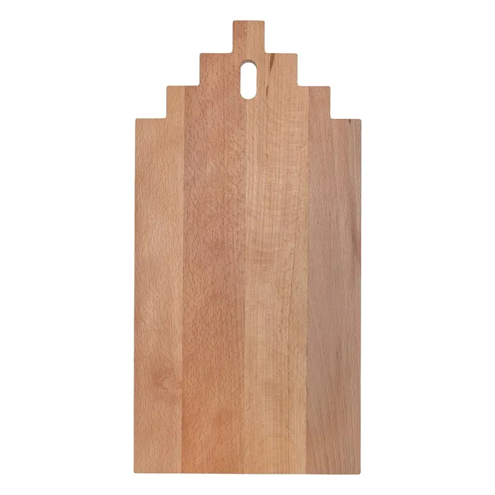 Cutting board stepped gable house beech 40x20 cm