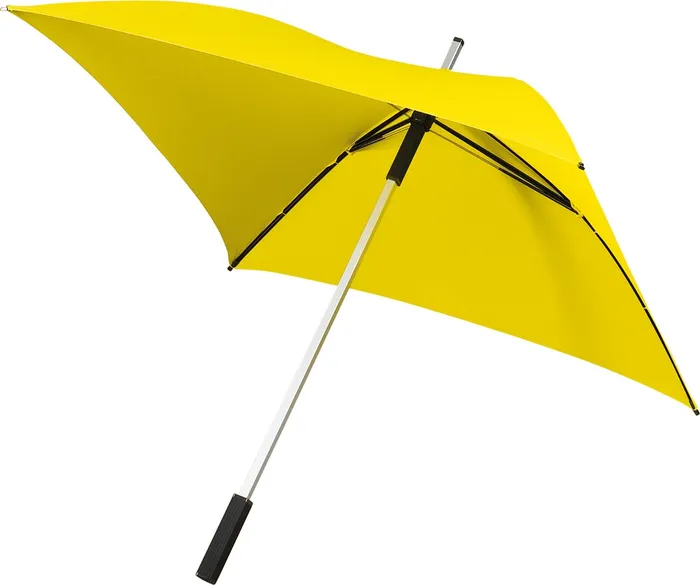 Parapluie carré Falcone® coupe-vent avec ouverture manuelle