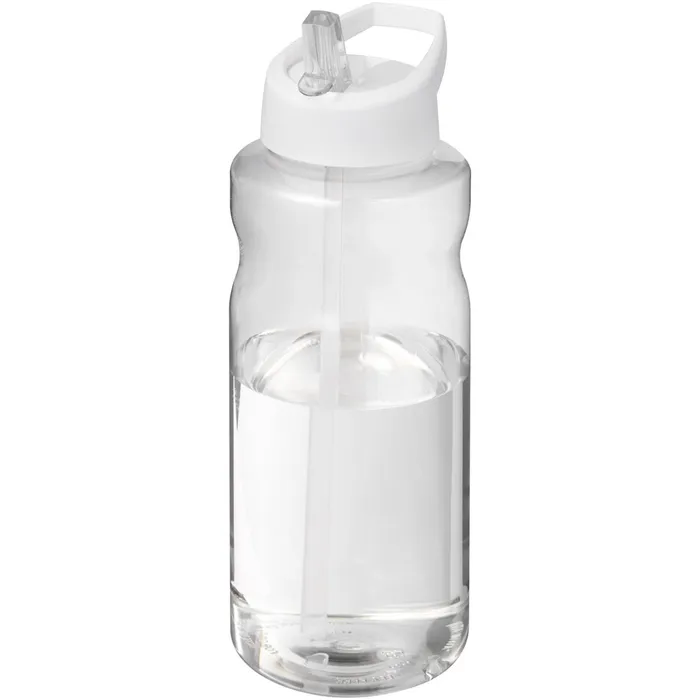 Bouteille de sport H2O Active® Big Base de 1 litre avec couvercle à bec verseur