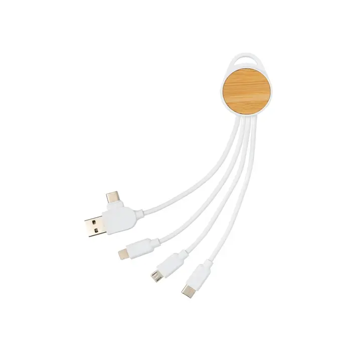 Plastic Ontario 6-in-1 ronde kabel