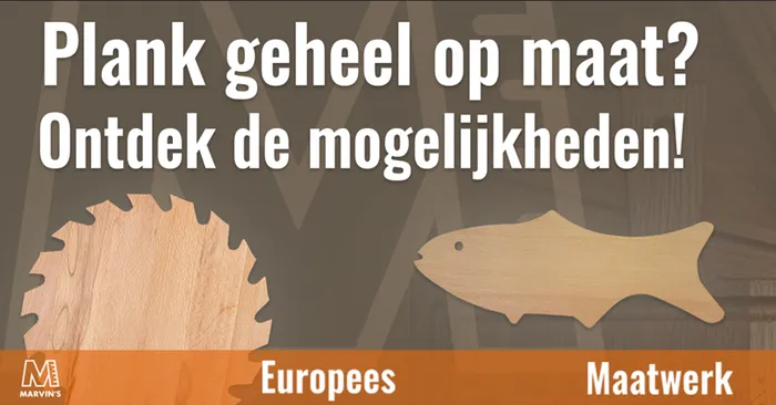 Op maat gemaakte plank