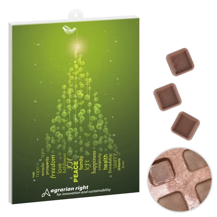 Papieren A4 Adventskalender