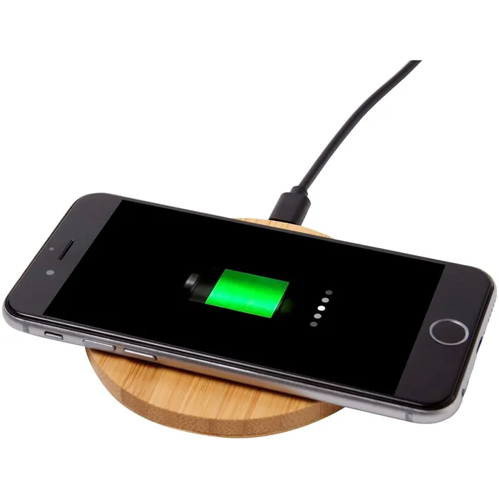 Essence 15W bamboo wireless charging pad