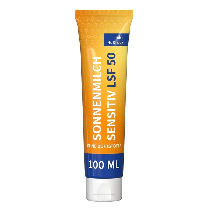 Lait solaire sensible FPS 50, tube de 100 ml